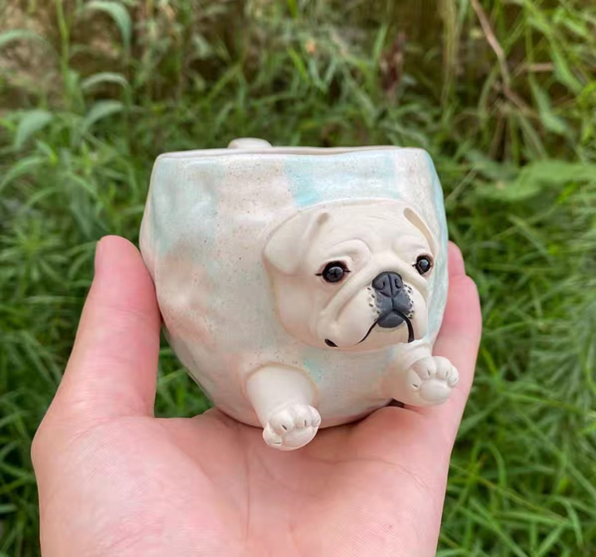 Blue Checkered Pug
